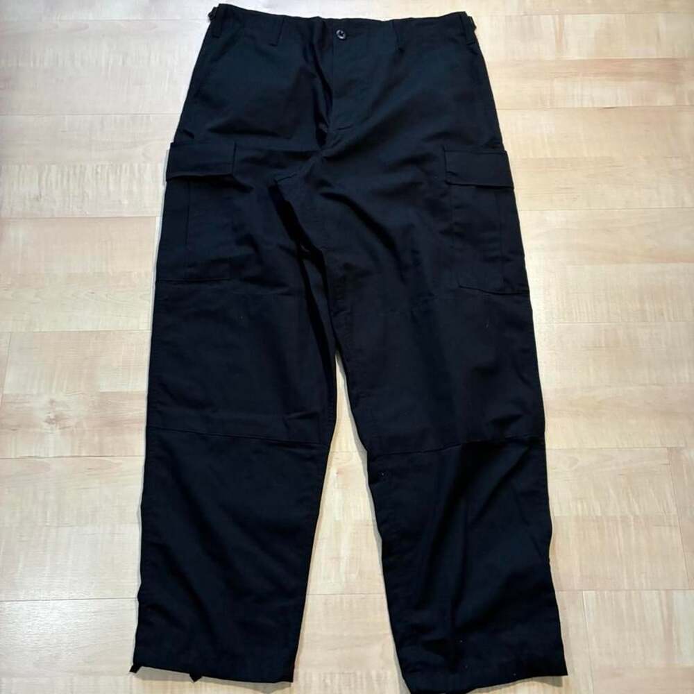 TRU-SPEC BDU Cargo Tactical Pants Black Ripstop